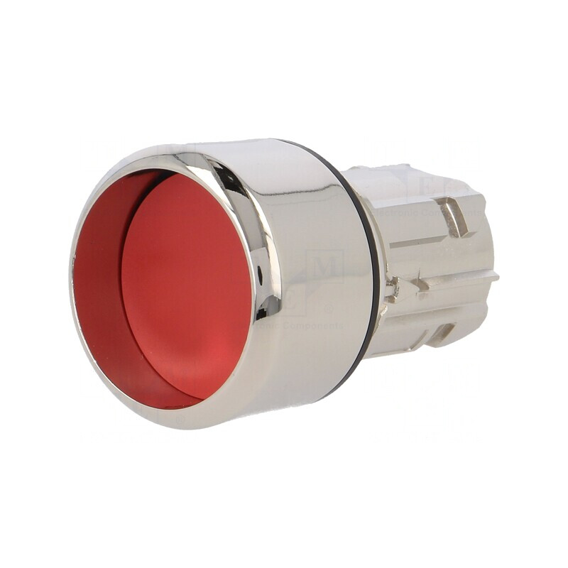 Comutator Acționat prin Apăsare 22mm Poziție Stabilă Roșu | Electronic-mag.ro | Componente Electronice