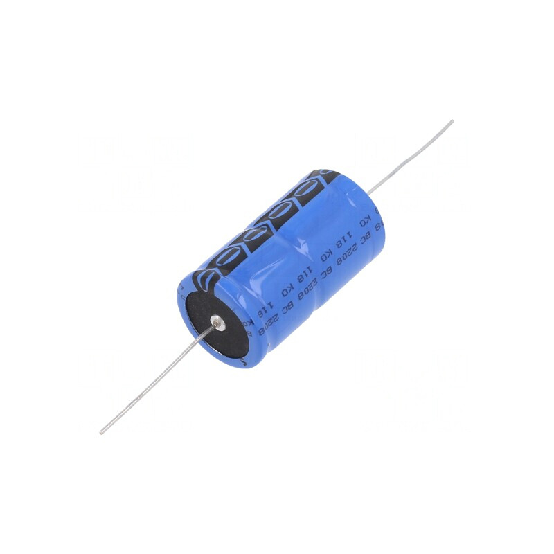 Condensator electrolitic THT 4,7mF 25V 21x38mm 8000h | Electronic-mag.ro | Componente Electronice