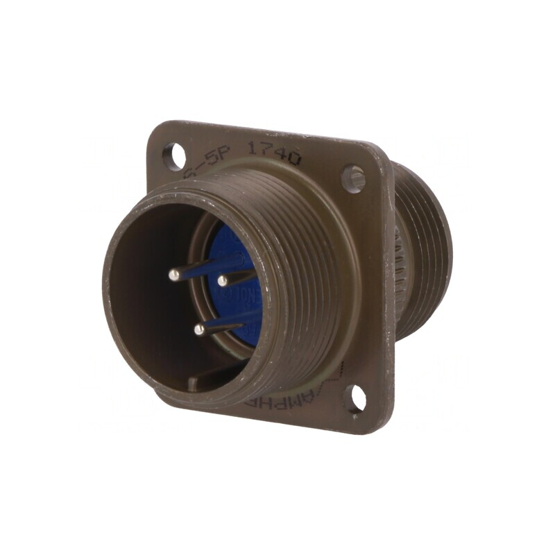 Conector Circular Aluminiu 16S 5P | Electronic-mag.ro | Componente Electronice