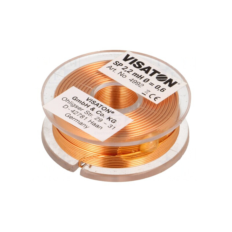 Inductor Bobină cu Aer 2,2mH 2Ω 43mm 0,6mm | Electronic-mag.ro | Componente Electronice Inductor Bobină cu Aer 2,2mH 2Ω 43mm 0,6mm | Electronic-mag.ro | Componente Electronice