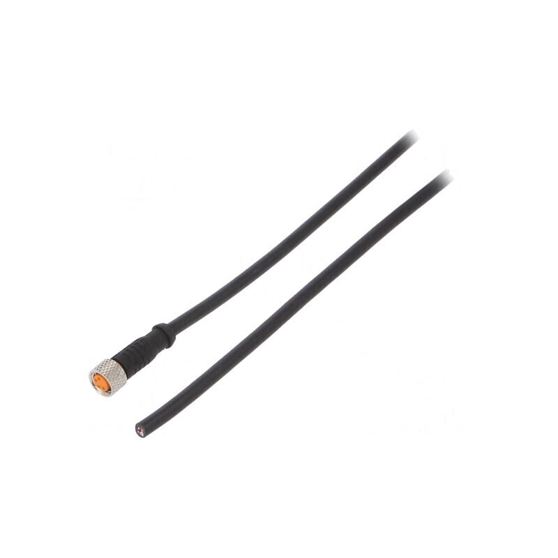 Cablu de Conectare M8 4 PIN 2m 50VAC 4A | Electronic-mag.ro | Componente Electronice