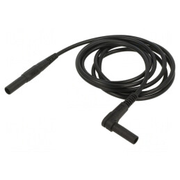 Cablu de Măsurare Izolat 1kV 1,5m Negru | Electronic-mag.ro | Componente Electronice