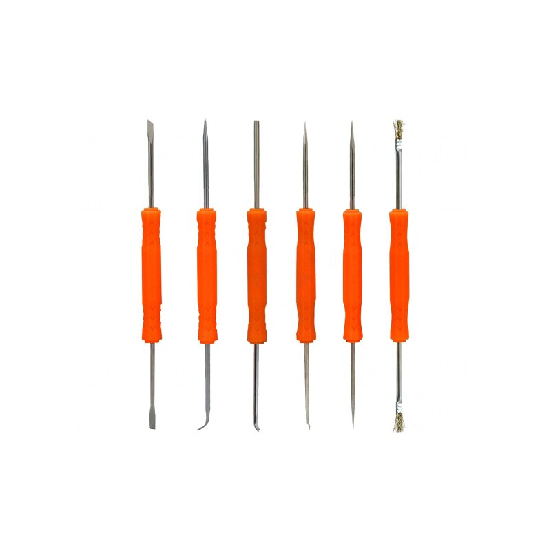 Kit răzuitoare 185mm set 6 bucăți | Electronic-mag.ro | Componente Electronice