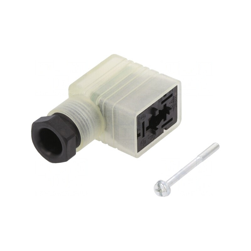 Conector Valvă Mufă 11mm 3 PIN 90° | Electronic-mag.ro | Componente Electronice