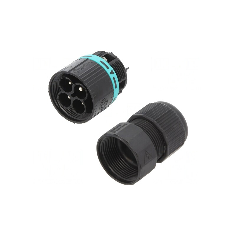 Conector Alimentare AC IDC cu Șurub 500V | Electronic-mag.ro | Componente Electronice