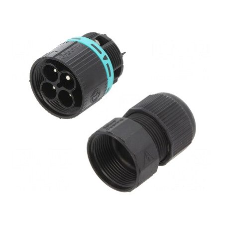Conector Alimentare AC IDC cu Șurub 500V | Electronic-mag.ro | Componente Electronice