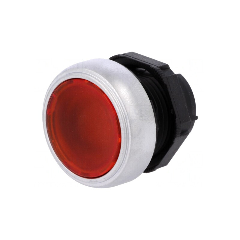 Comutator cu apăsare 22mm roșu IP66 | Electronic-mag.ro | Componente Electronice