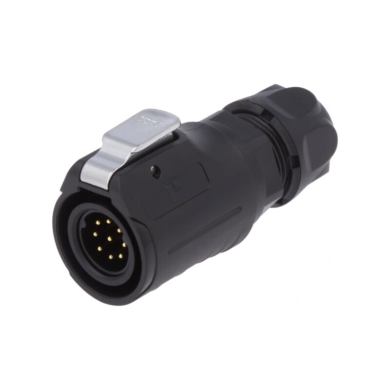 Mufă Circulară 16mm 9 pini Aurită 5A | Electronic-mag.ro | Componente Electronice