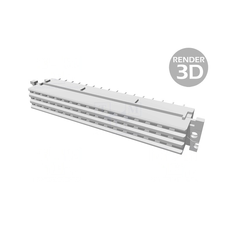 Mufă DIN 41612 Tip F Mamă 32 Pini Aurit 6A | Electronic-mag.ro | Componente Electronice