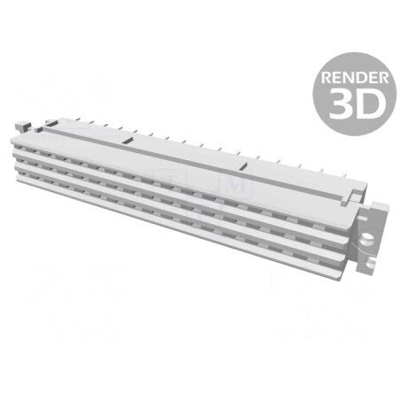 Mufă DIN 41612 Tip F Mamă 32 Pini Aurit 6A | Electronic-mag.ro | Componente Electronice