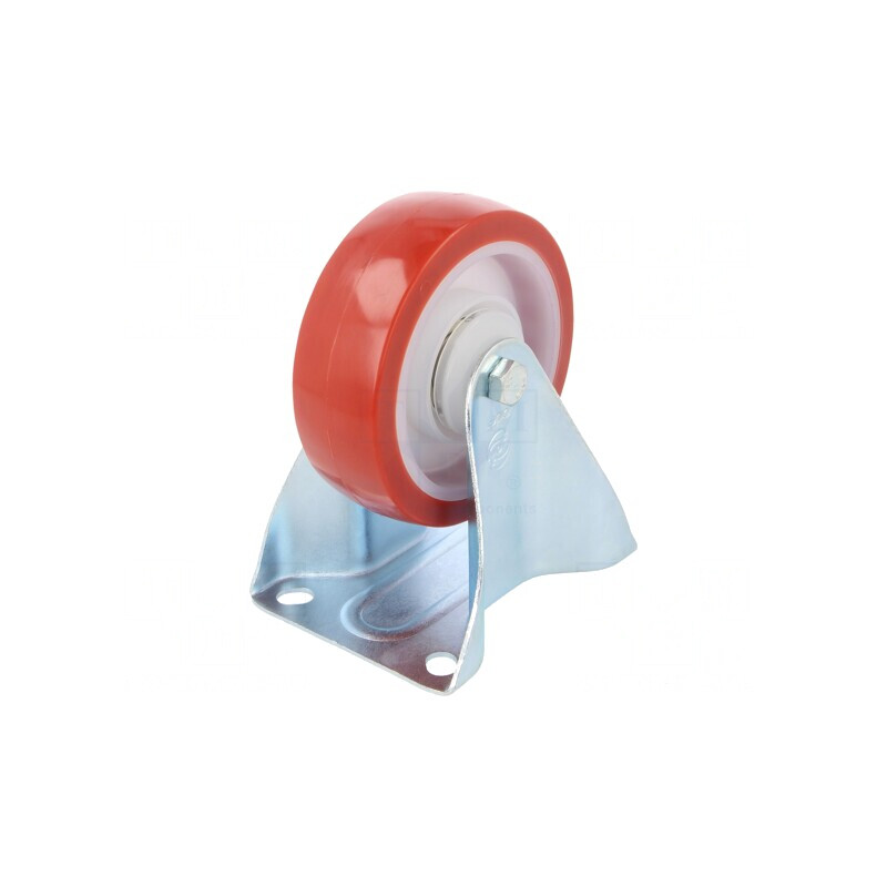 Roată de transport rigidă 100mm 150kg | Electronic-mag.ro | Componente Electronice