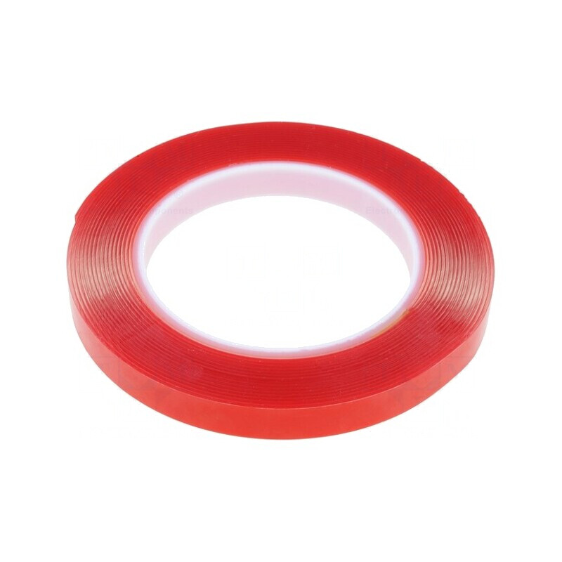 Bandă dublă adezivă acrilică 12mm x 5m | Electronic-mag.ro | Componente Electronice