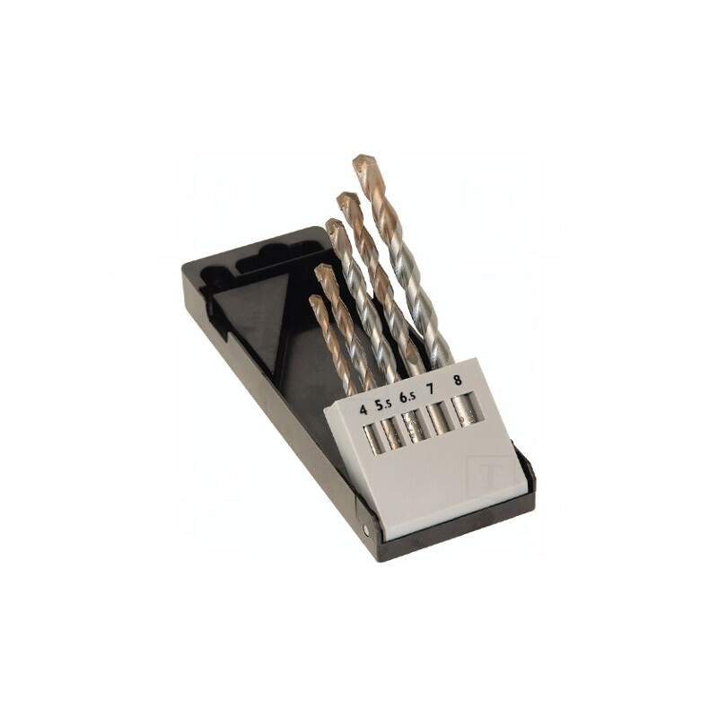 Set burghie beton oțel 5 bucăți | Electronic-mag.ro | Componente Electronice