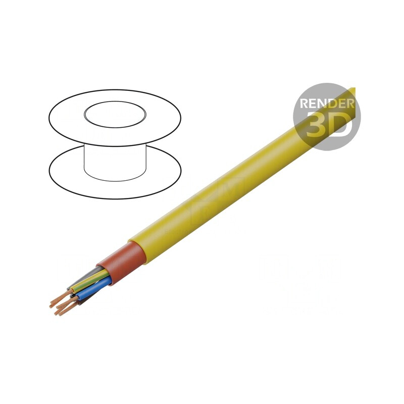 Cablu ÖLFLEX 450 P 5G2.5mm2 Cupru | Electronic-mag.ro | Componente Electronice