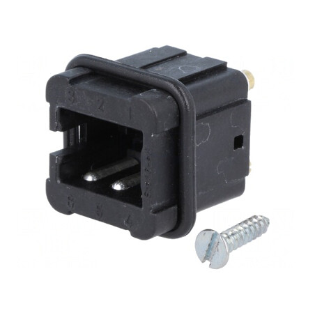 Conector HDC Inserturi Contact Mamă 6 PIN 10A 25V Staf | Electronic-mag.ro | Componente Electronice