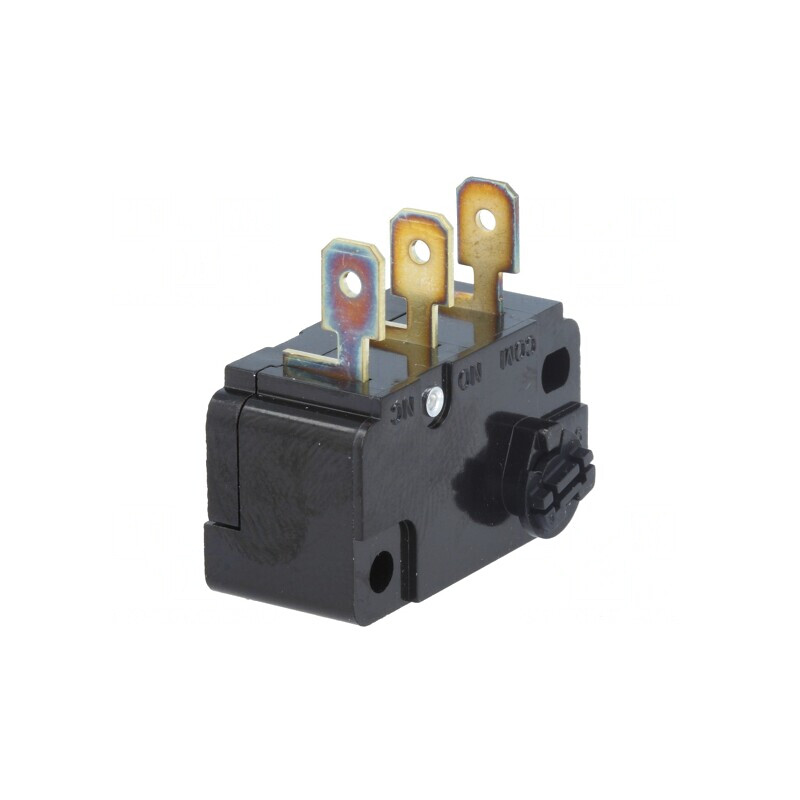 Microîntrerupător SNAP ACTION 5A 250VAC SPDT fără manetă | Electronic-mag.ro | Componente Electronice