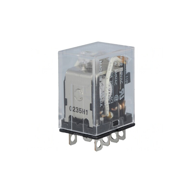 Releu Electromagnetic DPDT 24VAC 10A | Electronic-mag.ro | Componente Electronice