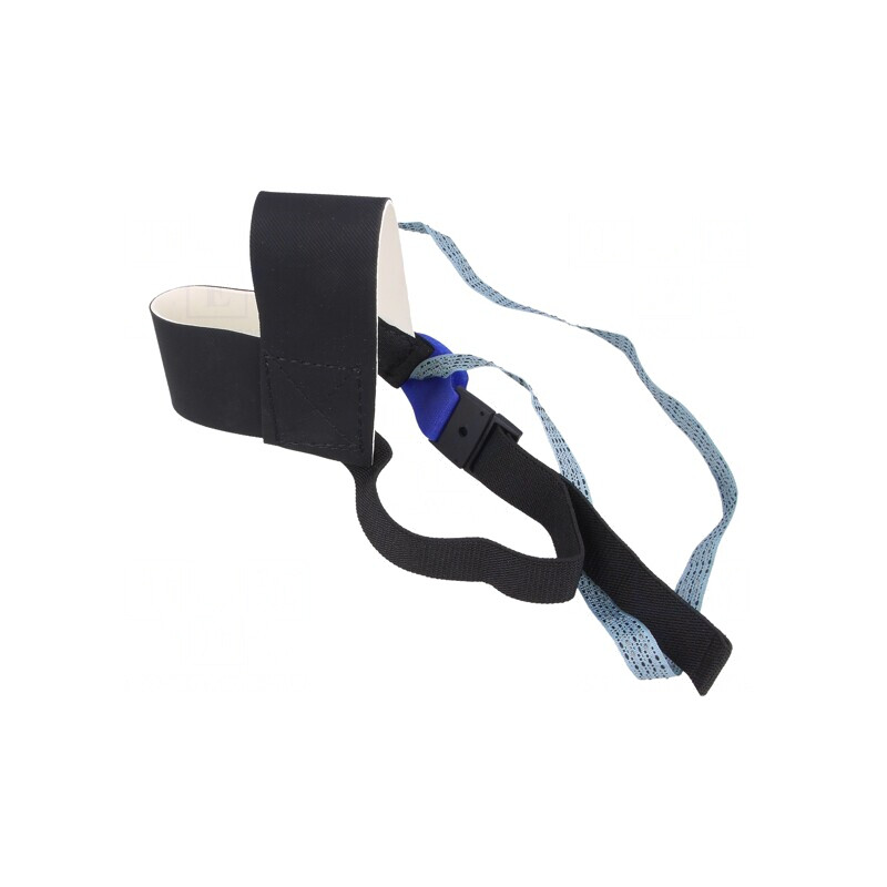 Brățară Pantofi ESD Neagră/Albastră cu Clips | Electronic-mag.ro | Componente Electronice