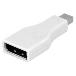 Adaptor DisplayPort la Mini DisplayPort Alb | Electronic-mag.ro | Componente Electronice