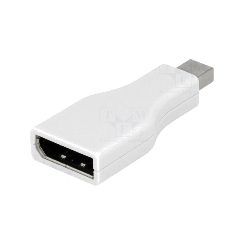 Adaptor DisplayPort la Mini DisplayPort Alb | Electronic-mag.ro | Componente Electronice