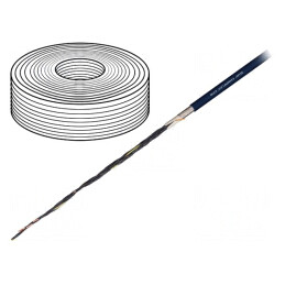 Cablu Control Chainflex CF10 2x1mm2 Negru Litat Cu | Electronic-mag.ro | Componente Electronice