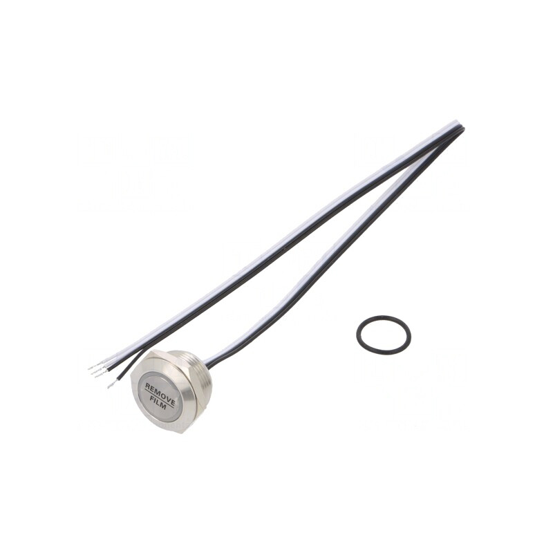 Comutator anti-vandalism roșu IP65 2 poziții | Electronic-mag.ro | Componente Electronice
