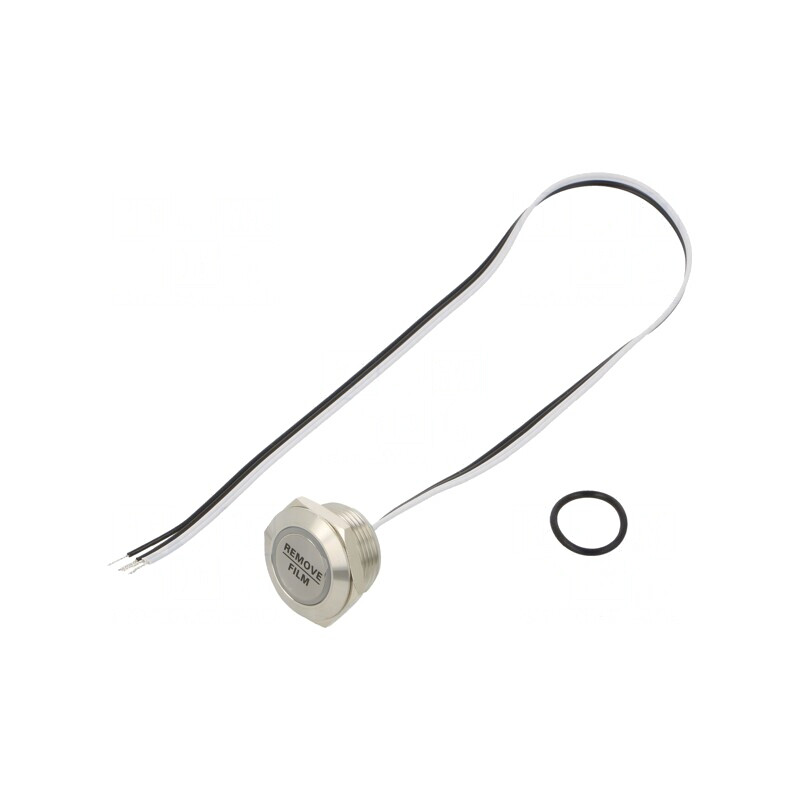Comutator anti-vandalism alb IP65 SPST-NO 50mA 24VDC | Electronic-mag.ro | Componente Electronice