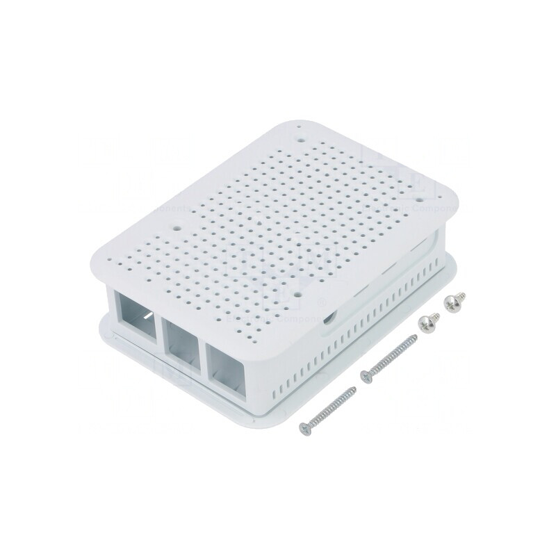 Carcasă gri pentru Raspberry Pi 4 B | Electronic-mag.ro | Componente Electronice Carcasă gri pentru Raspberry Pi 4 B | Electronic-mag.ro | Componente Electronice