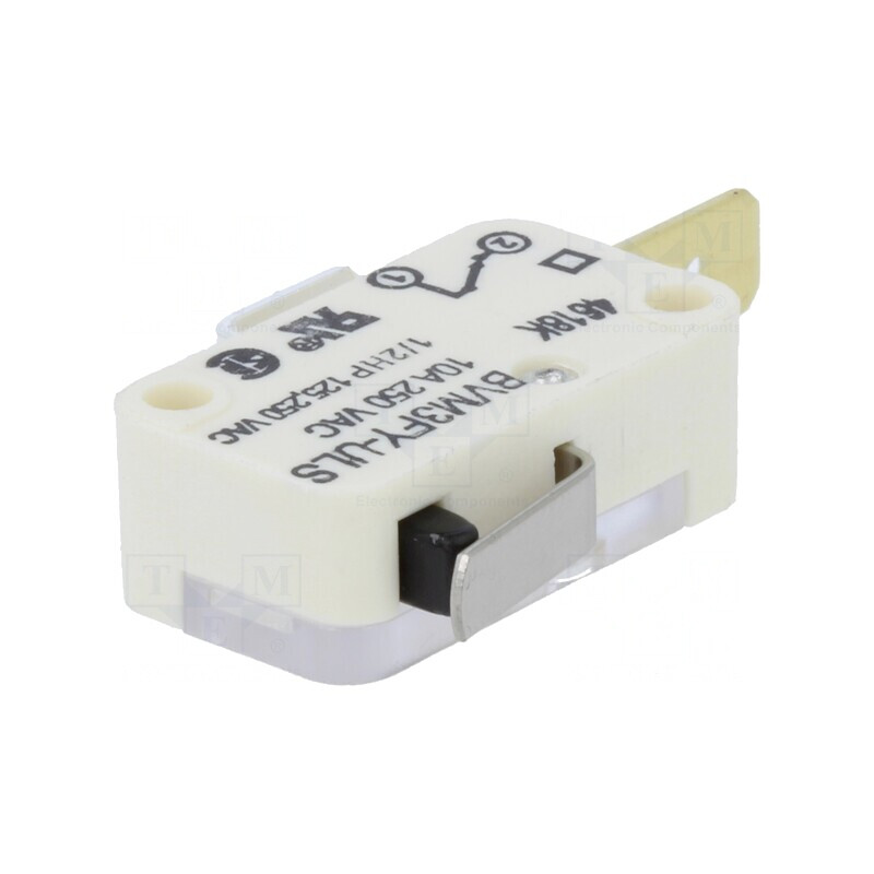 Microîntrerupător cu Manetă 10A 250VAC SPST IP40 | Electronic-mag.ro | Componente Electronice
