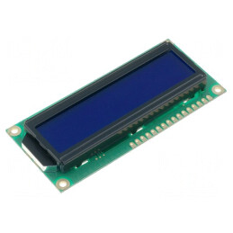 Afişaj LCD Alfanumeric 16x2 LED Albastru | Electronic-mag.ro | Componente Electronice