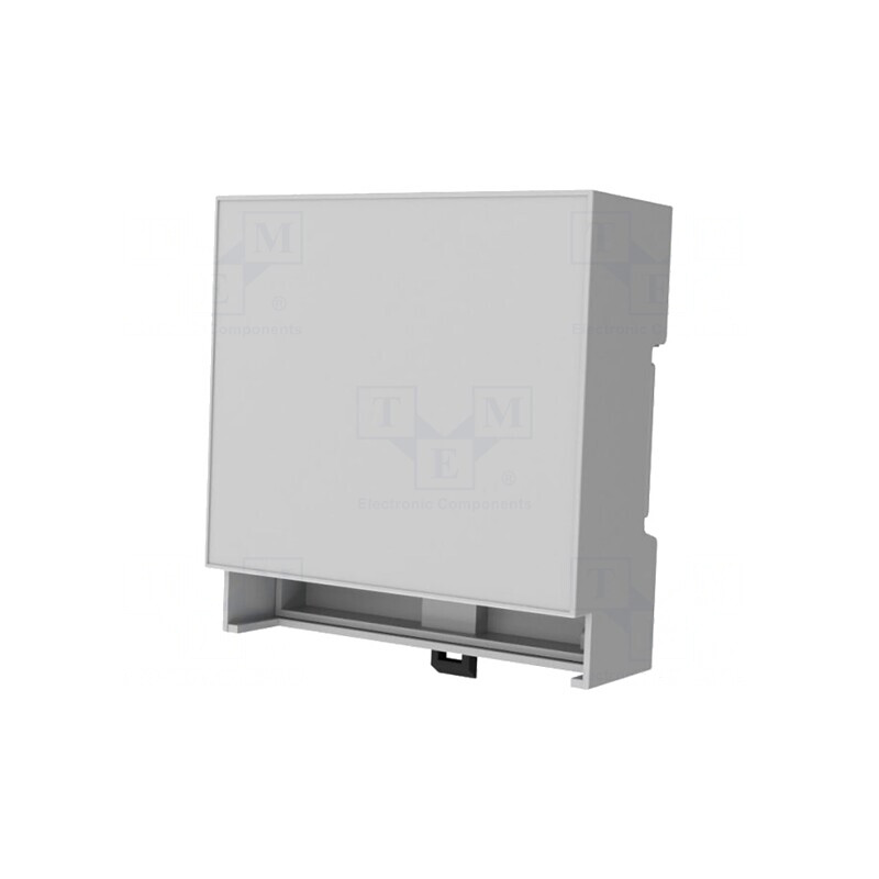 Carcasă pentru șină DIN gri 90x87.7x32mm | Electronic-mag.ro | Componente Electronice