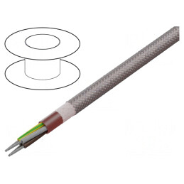 Cablu Silicon Maro-Roșu 4G1mm2 60-180°C | Electronic-mag.ro | Componente Electronice