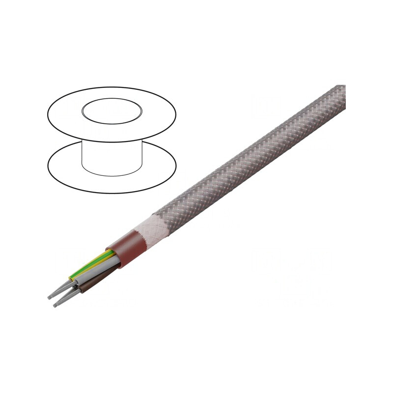 Cablu Silicon Maro-Roșu 4G1mm2 60-180°C | Electronic-mag.ro | Componente Electronice