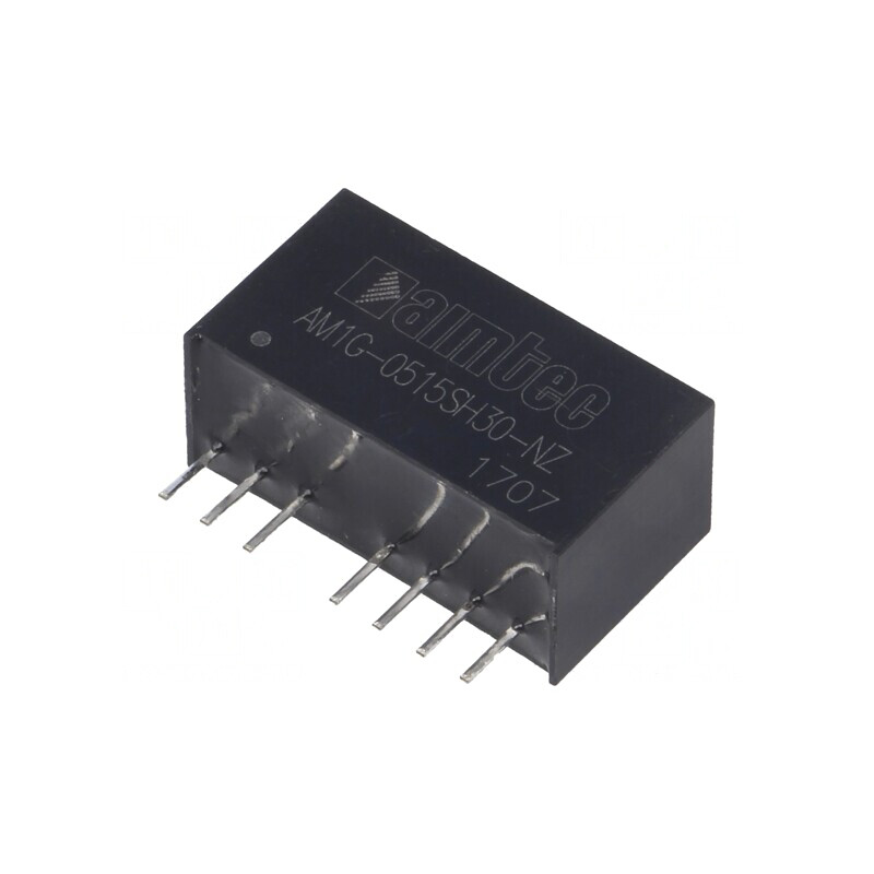 Convertor DC/DC 1W 4.5-9V la 15V 67mA SIP8 | Electronic-mag.ro | Componente Electronice