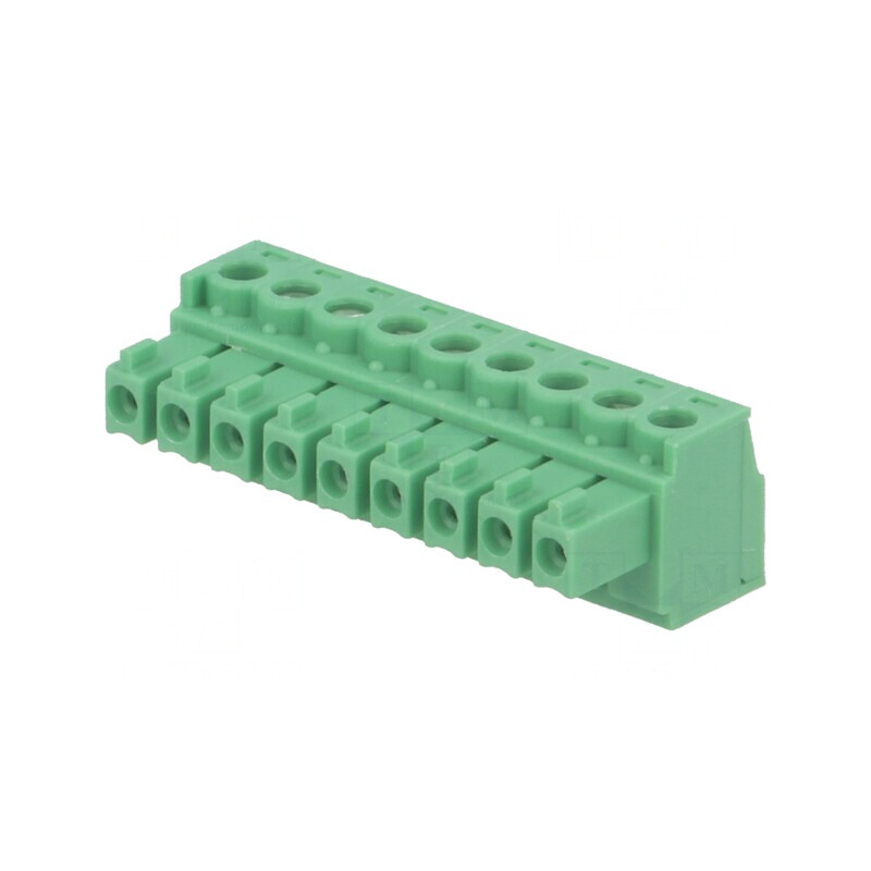 Regletă de Conexiuni Deconectabilă 3,81mm 9 Piste Drept Mufă | Electronic-mag.ro | Componente Electronice