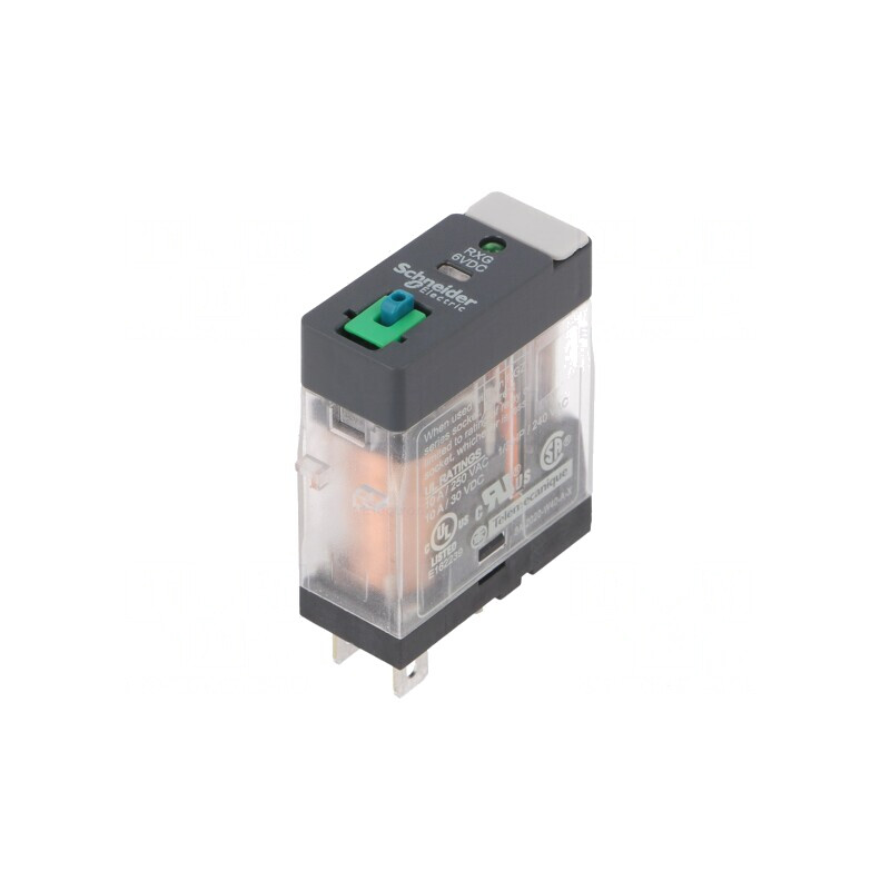 Releu electromagnetic SPDT 6VDC 10A cu soclu | Electronic-mag.ro | Componente Electronice