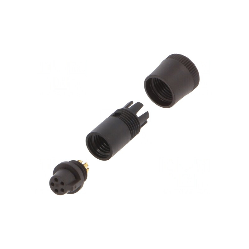 Conector Circular 60V 5-Pin Mufă Mamă pentru Cablu 3A | Electronic-mag.ro | Componente Electronice