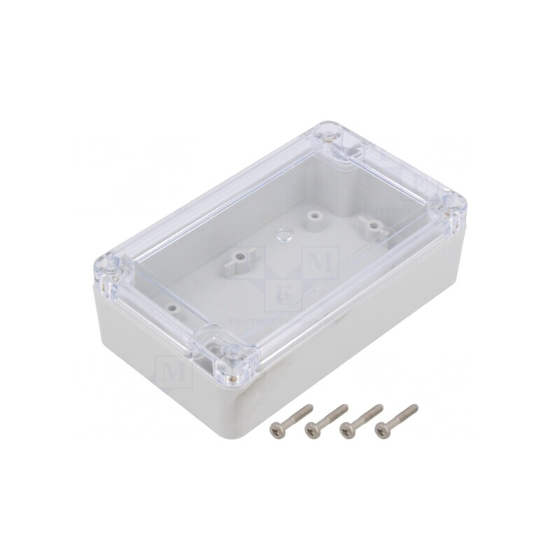 Carcasă Universală cu Bucşă din Alamă 75x125x37mm | Electronic-mag.ro | Componente Electronice