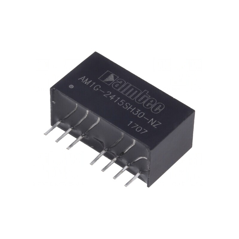 Convertor DC/DC 1W 18-36V la 15V 67mA SIP8 | Electronic-mag.ro | Componente Electronice