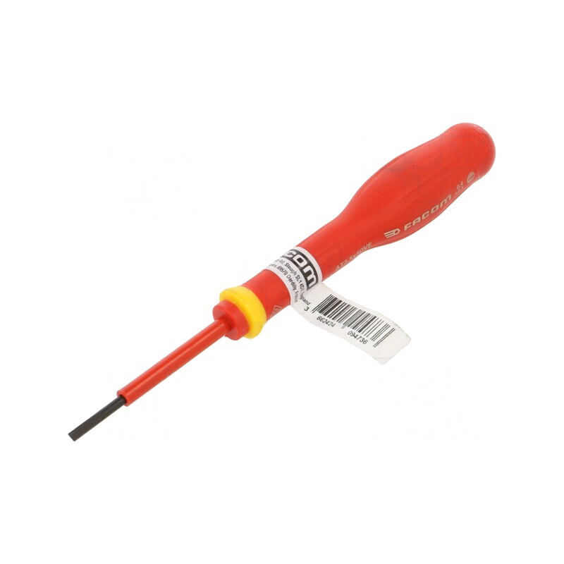 Șurubelniță Izolată Plată 2,5x0,4mm 50mm 1kVAC | Electronic-mag.ro | Componente Electronice