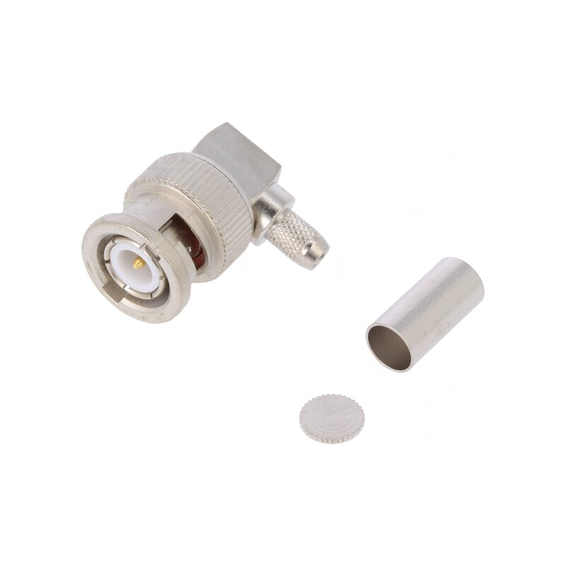 Mufă BNC Tată Unghi 90° 50Ω Lipire Crimpat RG223 RG400 | Electronic-mag.ro | Componente Electronice Mufă BNC Tată Unghi 90° 50Ω Lipire Crimpat RG223 RG400 | Electronic-mag.ro | Componente Electronice