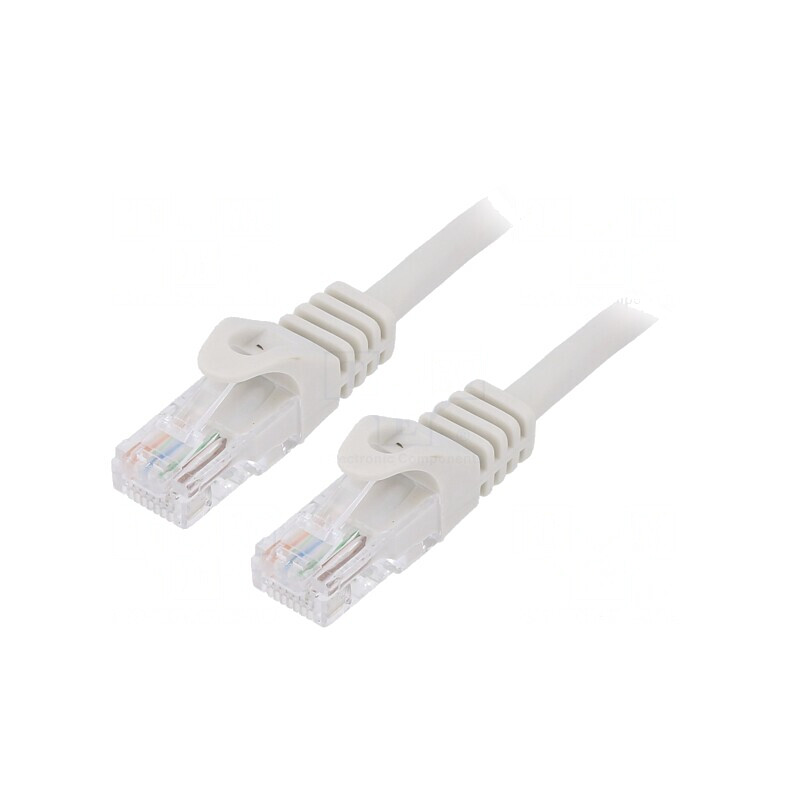 Patch Cord UTP Cat6 20m Gri PVC | Electronic-mag.ro | Componente Electronice