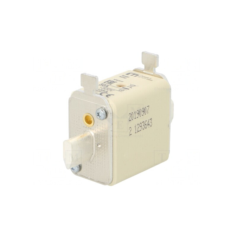 Siguranță ceramică industrială gG 50A 500VAC NH00 | Electronic-mag.ro | Componente Electronice