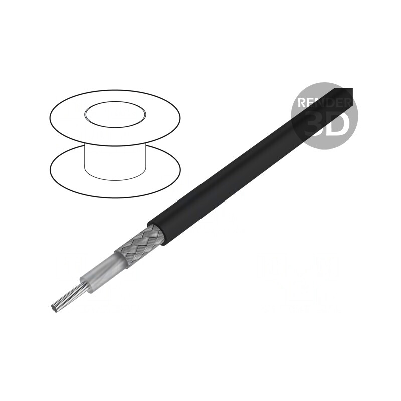 Cablu Coaxial SKT58/50 Cu TPE | Electronic-mag.ro | Componente Electronice