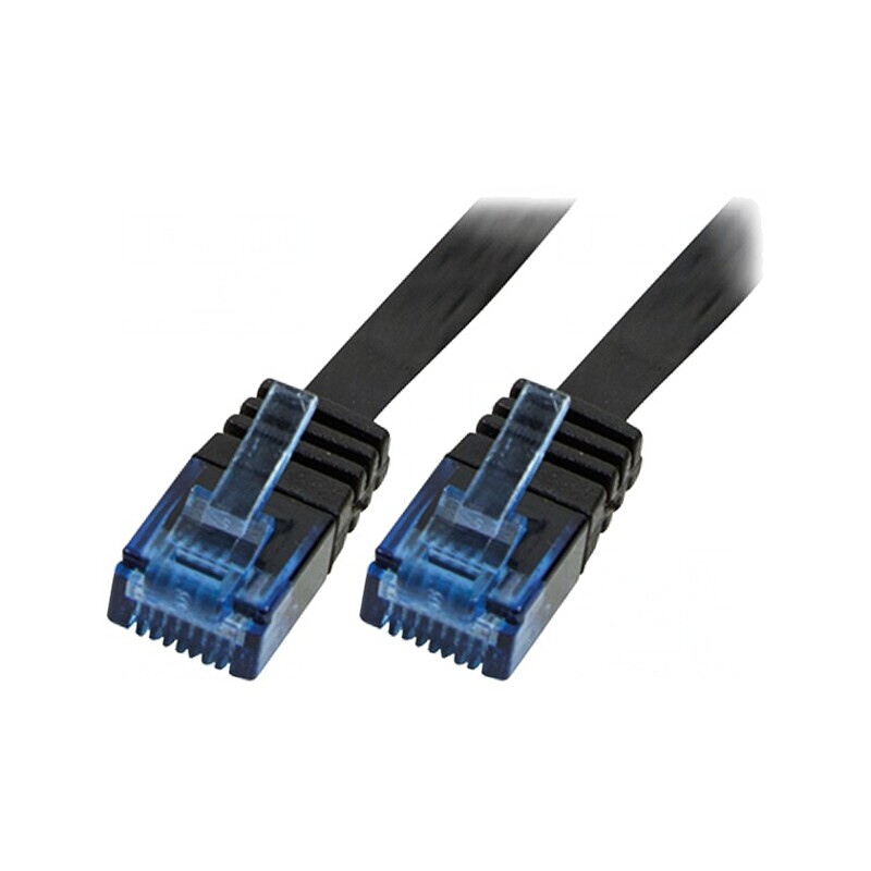 Patch Cord Cat6 Negru 15m | Electronic-mag.ro | Componente Electronice