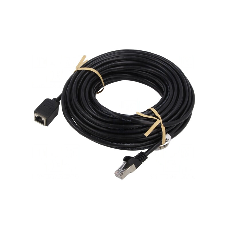 Prelungitor RJ45 F/UTP 5m Negru | Electronic-mag.ro | Componente Electronice