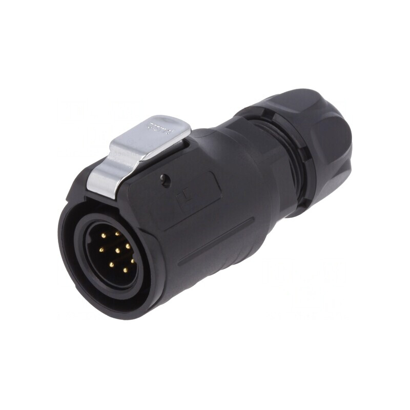Conector Circular Mufă 16mm 8-PIN Aurit 5A | Electronic-mag.ro | Componente Electronice