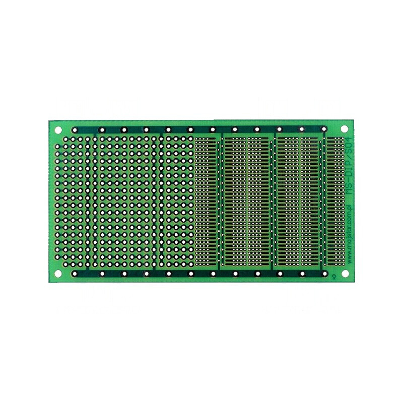 Placă Universală Prototip 55mm x 105mm | Electronic-mag.ro | Componente Electronice