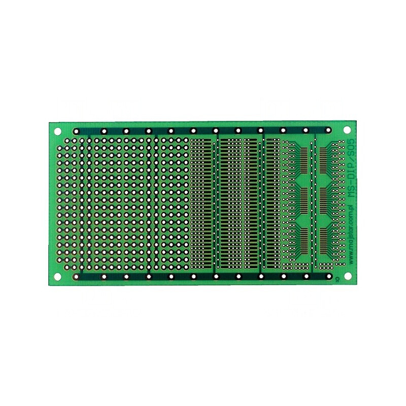 Placă Universală Prototip 55mm x 103mm | Electronic-mag.ro | Componente Electronice Placă Universală Prototip 55mm x 103mm | Electronic-mag.ro | Componente Electronice