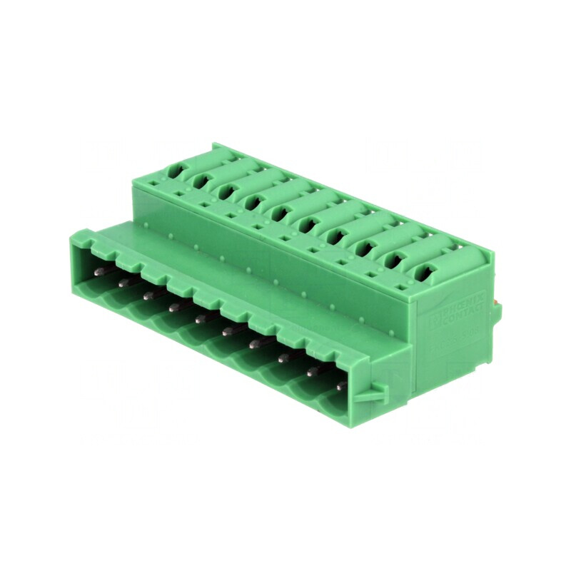 Regletă de conexiuni deconectabilă 10 piste 5,08mm | Electronic-mag.ro | Componente Electronice